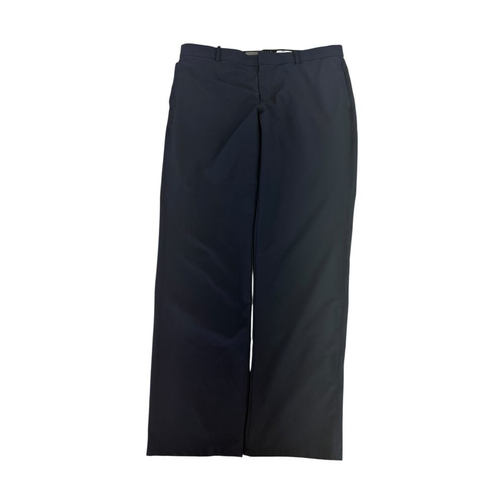 Nike Dri-FIT Golf Pants Mens 36x32 Navy Blue Athletic Dress Pants